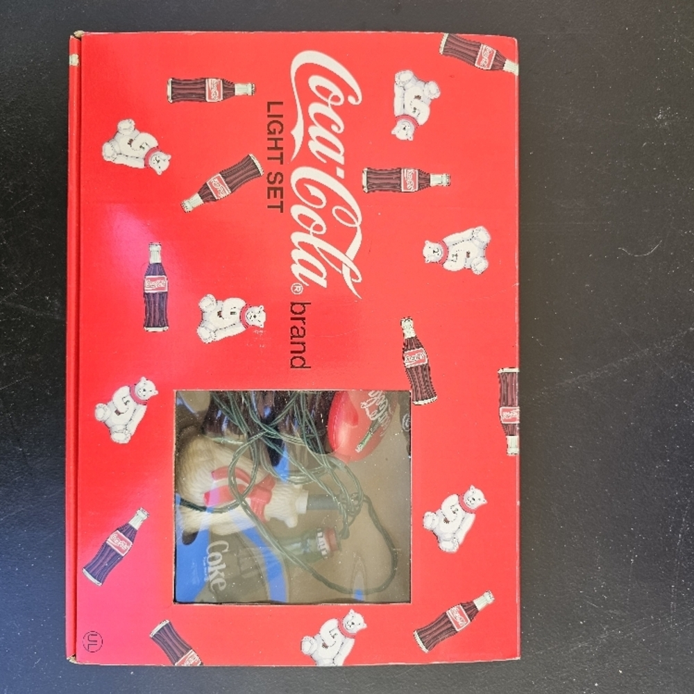 Coca Cola Bear Light Set